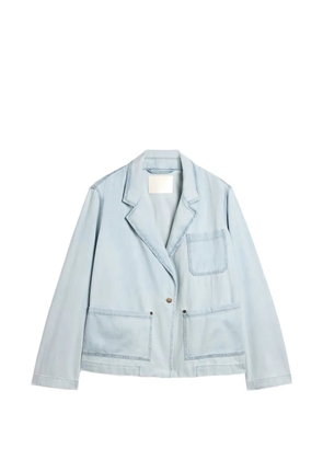 MOMONÌ Naya bleach-wash denim jacket - Blue