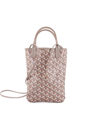Goyard Pre-Owned Poitiers Claire Voie Coated Canvas Mini tote bag - Pink