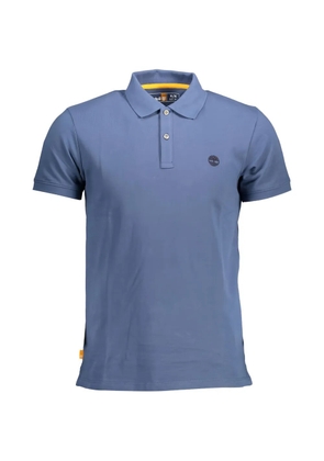 Timberland logo-embroidered polo shirt - Blue