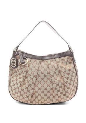 Gucci Pre-Owned 2010s Sukey GG shoulder bag - Neutrals