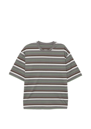 CROQUIS striped-print T-shirt - Grey