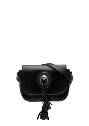 Saint Laurent Pre-Owned 2016 Calfskin Kim Tassel crossbody bag - Black