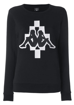 COUNTY OF MILAN Marcelo Burlon x Kappa sweatshirt - Black
