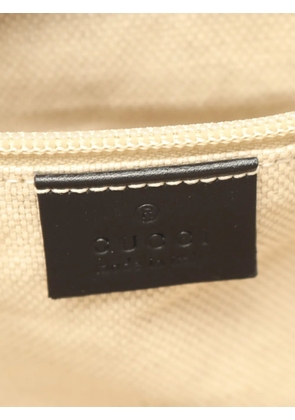 Gucci Pre-Owned 2010s GG Canvas Sherry Line shoulder bag - Black