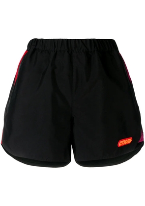 Heron Preston logo patch shorts - Black