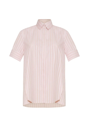 Adam Lippes Charlie striped cotton shirt - Pink