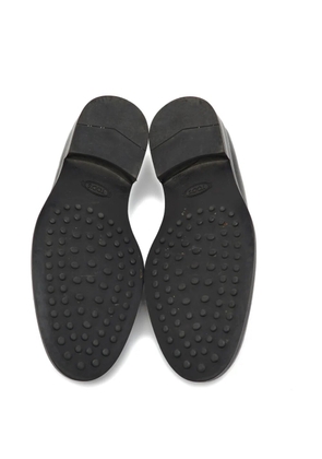 Tod's Vintage Double T slip on loafers - Black