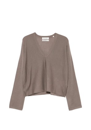 Marc O'Polo V-neck sweater - Brown
