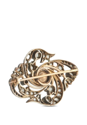 LB Exclusive Edwardian pearl and diamond brooch - Pink