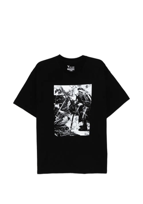 Y's Y's for men x Masses graphic-printed T-shirt - Black