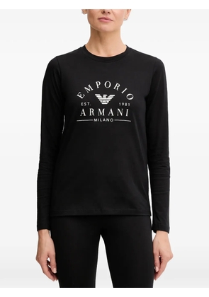 Armani Exchange long-sleeve T-shirt - Black