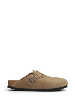 Birkenstock Boston buckle-strap slippers - Neutrals