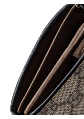 Gucci Pre-Owned Dionysus Chain Wallet GG Coated Canvas Long clutch bag - Brown