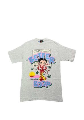 Better with Age Better Boop graphic-print T-shirt - Grey