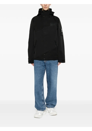 Tommy Hilfiger x US Sail GP logo-patch hooded jacket - Black