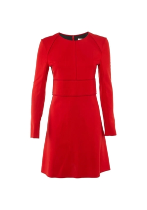 Chloé Pre-Owned full-sleeve mini dress - Red