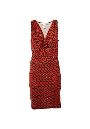 DVF Diane von Furstenberg Keesa geometric-print dress - Red