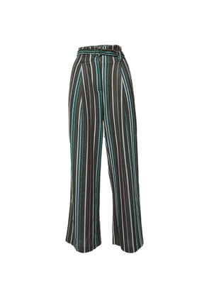 Stella McCartney Pre-Owned belted trousers - Brown