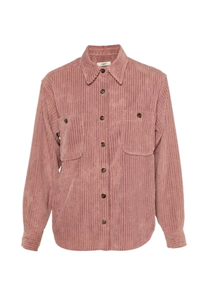MARANT ÉTOILE Dexo corduroy shirt - Pink