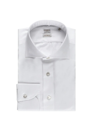 BORRIELLO NAPOLI Marechiaro spread-collar shirt - White