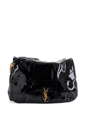 Saint Laurent Pre-Owned Jamie 4.3 Quilted Patent Large shoulder bag - Black