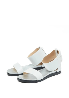 JOSEPH ankle-strap leather sandals - Silver