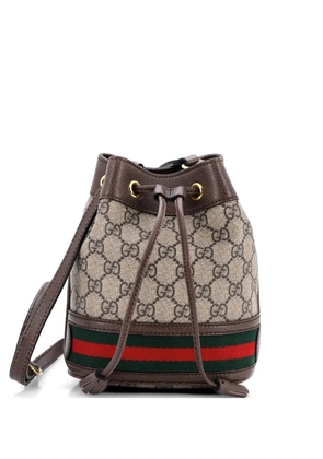 Gucci Pre-Owned Ophidia GG Coated Canvas Mini bucket bag - Brown