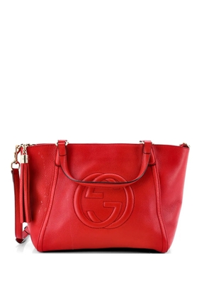 Gucci Pre-Owned Soho Convertible Top Handle Bag Leather Small satchel - Red