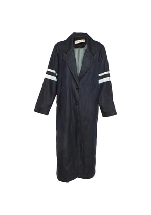 Marni Pre-Owned button-front denim coat - Blue