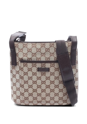 Gucci Pre-Owned GG canvas shoulder bag - Neutrals