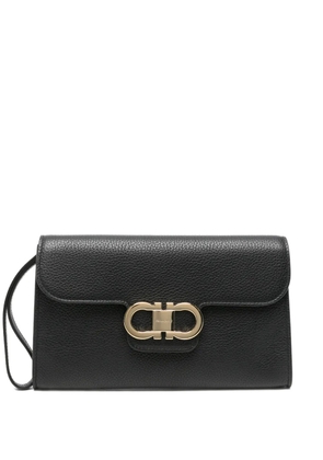 Ferragamo Gancini clutch bag - Black