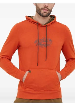 Viking Viking Panaka graphic-print hoodie - Orange