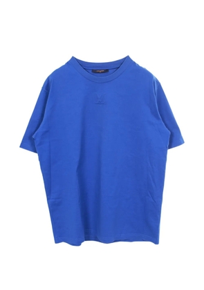 Louis Vuitton Pre-Owned embossed LV logo T-shirt - Blue