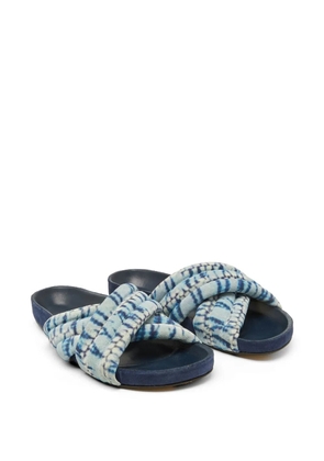 ISABEL MARANT criss-cross sandals - Blue