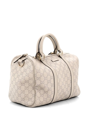 Gucci Pre-Owned Joy Boston Bag Guccissima Leather Medium handbag - Neutrals
