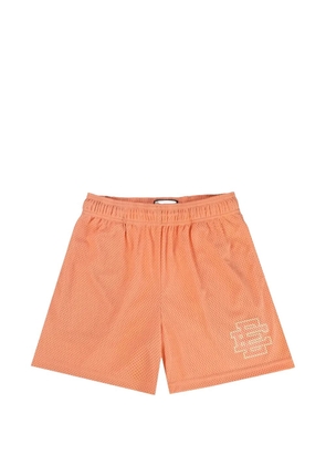 ERIC EMANUEL logo-print short - Orange