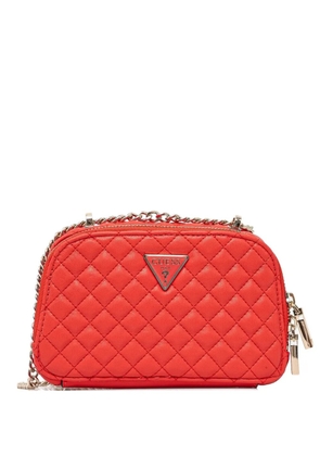 GUESS USA Rianee quilted cross body bag - Red