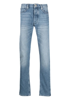 Emporio Armani mid-rise straight-leg jeans - Blue