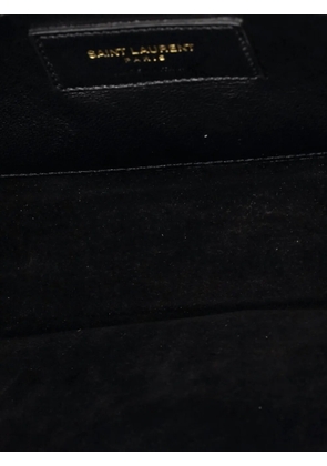 Saint Laurent Pre-Owned Classic Monogram Metallic Calfskin Long clutch bag - Gold