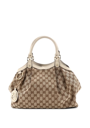 Gucci Pre-Owned Sukey GG Canvas with Leather Medium tote bag - Brown