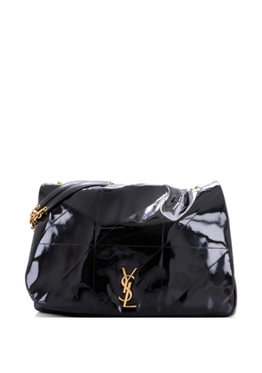 Saint Laurent Pre-Owned Jamie 4.3 Quilted Patent Large shoulder bag - Black