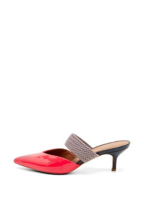Malone Souliers Maisie patent leather mules - Red