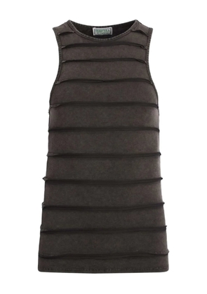 GUESS USA striped tank top - Black