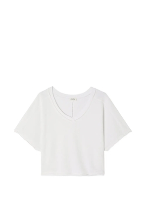 American Vintage Vibtown V-neck T-shirt - White