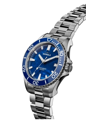 Shinola Monster 39mm watch - Blue