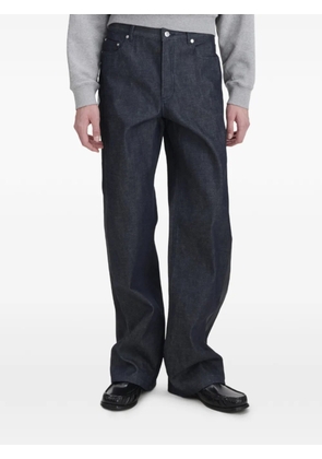 A.P.C. logo-detail denim jeans - Blue