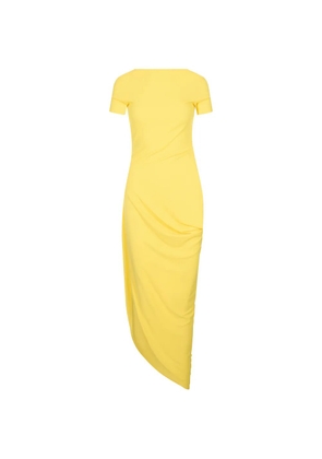 Jacquemus Sole asymmetric dress - Yellow