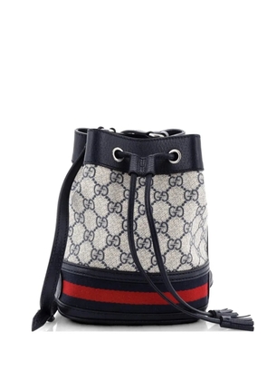 Gucci Pre-Owned Ophidia GG Coated Canvas Mini bucket bag - Blue