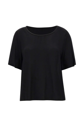 kaos side-slit T-shirt - Black
