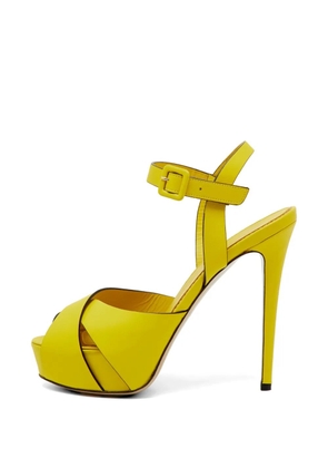 Le Silla platform ankle-strap sandals - Yellow